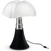 Martinelli Luce Grande lampada Pipistrello Nero Opaco H66-86cm