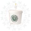 Beer & Wine - Fermentatore Supplementare da 16l - Fermentatore per Birra Artigianale con Tappo e Gorgogliatore - Kit per Birra Fatta in Casa