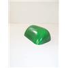 arterameferro Vetro di Ricambio per Lampada ministeriale Piccola Ottone Tegola Verde 15 cm x 10 cm