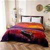 IL BOTTEGONE Copriletto Trapuntato Trapuntino Quilt con Stampe Digitali Mezza Stagione Colore: Dis.27 Taglia: Matrimoniale