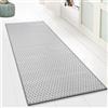 Floordirekt Tappeto Corridore da Ingresso, Tralee (80 x 200 cm) Grigio Antiscivolo per Cucina, Corridoio, Soggiorno, Camera da Letto, Design Classico Tappeto Lungo da Pavimento