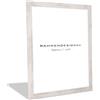 Rahmendesign24 Cornice portafoto Puzzle | Bianco Vintage 40x50cm | Moderno fotogramma per foto, poster, puzzle e certificati | Cornice da galleria, cornice intercambiabile, decorazione, cornice da