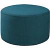 ELYSYSRL Rotondo Copri Pouf Elasticizzato Fodera Velluto Grande 50X50 80x80 80x65 Ottomano Cover Fodera Poggiapiedi per Divano Jacquard Antiscivolo Cover Sgabello Copertura Protettiva per Ottomana ( Color : @1
