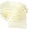 Duories 50 Sacchetti in organza riempire,sacchetti regalo in organza,sacchetti regalo con cordoncino,sacchetti per festival,feste,matrimoni,bomboniere,sacchetti per gioielli,lavanda,7 x 9 cm,beige