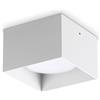 Ideal Lux SPIKE Downlight quadrato a montaggio su superficie bianco