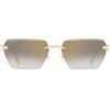 Dsquared2 Occhiali da Sole D2 0102/S RHL Oro/Blu Unisex 58/16/145