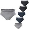 Enrico Coveri Pack 6 Paia Slip/Boxer Uomo Cotone Bielastico Assortito Art.1000 (6 Paia Boxer Assortito - 5 / L)
