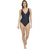 Tommy Hilfiger Costume da bagno da donna a copertura completa, Blu (Midnight), 50
