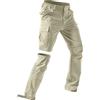 Generic Pantaloni cargo convertibili da uomo, pantaloni/shorts staccabili da uomo, traspiranti, leggeri, da escursionismo, ad asciugatura rapida, da arrampicata, durevoli, alla moda, da trekking, comodi, con