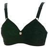 GIOS Reggiseno incrociato interno in cotone art. CRIS-COT - 9, Nero