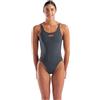ARENA Performance Women's Sports Swimsuit Solid Tech Back Multi Bathing Suit Costume Intero, Nero/Bianco, 38 Donna