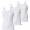 Enrico Coveri 3 Canotte Uomo Cotone Pettinato Taglie calibrate ET1102 (IT, Numero, 56, Regular, Regular, Standard, Bianco)