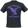 Black Sabbath Demon Japan Uomo T-Shirt Nero S 100% Cotone Regular