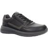 Lumberjack Sneaker Sportiva da Uomo, Pelle Nera con Zip Laterale, Modello Genious, Suola in Gomma, Taglia 43, per Uso Casual e Lifestyle