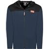 Geographical Norway UNICLERC HOOD Uomo - Pile con cappuccio caldo e confortevole, giacca con zip morbida, ideale per l'inverno e le attività all'aperto, Nero , XL