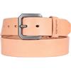Carhartt Cinture classiche durevoli del cuoio pieno fiore degli uomini, W/hardware antico irregolare del nichel, Tenente Naturale, 36