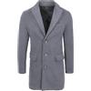 Evoga Cappotto Uomo Class Invernale Elegante Casual (L, Nero #A2 Montgomery)