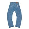 ORANDESIGNE Y2K Jeans Hip Hop Pantaloni Larghi Denim a Gamba Larga Cargo Men's Streetwear