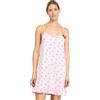 Noidinotte; more than pyjamas Noidinotte - Camicia da Notte Donna in Cotone con bretelline e Scollo a V, Decorata con Stampa Ciliegie Articolo Summer&Fruits - M Rosa