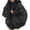 VaiKanhai Giacca invernale da ragazza Cutecore Clothing Sherpa giacca da donna boucle giacca coreana Clothes giacca da donna adolescente ragazza piumino donna beige antivento Teddy giacca ragazza S