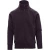 SADISRLS Felpa da Uomo Payper Panama+ Policotone Garzato Zip Intera a Manica Lunga Collo Alto Autunno Invermo Primavera (IT, Testo, XL, Regular, Regular, Antracite)