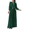 Yekdmxop Tuta Intera Donna Elegante Tute Donna Eleganti Con Schiena Scoperta Completo Donna Con Paillettes Curvy Tailleur Brillantini Vita Alta Cocktail Cerimonia Completo Scollo a V Maniche Lunghe Party