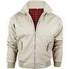 Army And Workwear Classica Giacca Harrington Stile Retro MODS Skins Fodera Tartan Black XXL