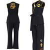 Yanny Cob-ra Kai Costume da donna con fascia per karate Gi Cosplay Costume No Mercy Uomo, Nero , 130-140