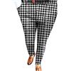 YAODAMAI Pantaloni da Uomo Slim Fit Pantaloni da Abito Stampati con Motivo Stampato Pantaloni da Abito Testurizzati Stampati alla Moda