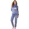 Noidinotte; more than pyjamas Noidinotte - Pigiama Invernale Donna in Coral Articolo Cat - M Azzurro
