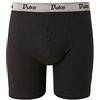 D555 Duke London, confezione da 3 boxer da uomo, misure grandi e per taglie forti, dalla 1XL alla 8XL, codice prodotto: KS2005 Grey - Navy - Black - 3 Pack 5X-Large