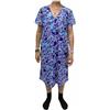 Saggio Aertre Prendisole da Tg 44 a 64 Set da 1 o 2 Pezzi in Fantasia in Puro Cotone con e Senza Maniche Aperti o Senza Bottoni Donna Made in Italy con Profumatore 13935APERTO 46