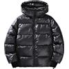 Luadnysin Piumino Uomo Invernale Giubbotto Uomo Giubbotto Ragazzo Giacca Da Invernale Giaccone Giacconi Invernali Giubbino Supply Taglie forti Giubbotti Giacche Invernali Firmato Giacca Nera Piumino Nero