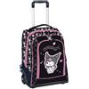 Maricart Zaino Trolley Scuola Elementare per Bambini 34,5x21x45 cm con Ruote in Gomma, realizzato per KUROMI