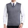 Biutimarden Gilet da Uomo Inverno V-Collo Senza Maniche Gilet Maglieria Panciotto Maglione Classico Comfort attività Commerciale Cardigan Canotte