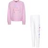 Converse Tuta da Bambina Graphic Rosa Taglia 6-7 A Codice 3CD397-W2Y