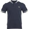 Fred Perry Polo a maniche corte - M1618, grigio pietra, S