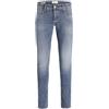 JACK & JONES Jjiliam Jjoriginal Sq 665 Jeans, Blu Denim, 32W x 32L Uomo