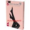 p age Lady Gloria Med Autoreggenti Punta Aperta, Calze Medicalia Compressione Graduata 20-30 mmHg, per Vene Varicose e Gravidanza, Autoreggenti Elastiche per Donna Colore Daino