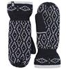 HEAT HOLDERS - Donna Invernali Termici Eleganti Guanti Muffole con Pile (One Size, Light Grey (mittens))