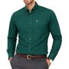 JANEO BRITISH APPAREL Nos Tibi Serviat U Camicia Oxford a Maniche Lunghe da Uomo, Colletto e Tasca con Bottoni, Weekender da Lavoro Casual in Stile Inglese. The English Oxford di Janeo British Apparel. (Plain Sky Blue, 2XL)