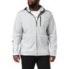 Champion Legacy X-Pro Interlock Full Zip Felpa con cappuccio, Uomo, Grigio Melange/Nero, L