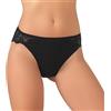 JADEA 6 Pezzi Slip Donna 789 in Cotone con Bordi in Pizzo