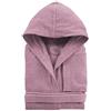 Giosal Accappatoio Unisex con Cappuccio e Tasche in Morbida Spugna Ultra Assorbente 270GSM Tinta Unita Disponibile in Vari Colori e Misure (IT, Testo, XL, Regular, Regular, Tortora)