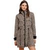 Noidinotte; more than pyjamas Noidinotte - Vestaglia donna micropile ghepardo - XL Beige nero