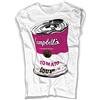 3stylercollection T-Shirt Donna Bianca Pop Art Tomato Soup 1