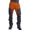 Generic Pantaloni termici da uomo, invernali, impermeabili, impermeabili, antivento, da trekking, caldi, funzionali, in softshell, per attività all'aperto, da snowboard, da sci, da uomo e da lavoro, Colore: