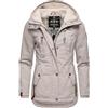 MARIKOO - Giacca invernale calda da donna con cappuccio morbido Bikoo, taglie XS-5XL, Nero , M