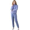 Noidinotte; more than pyjamas Noidinotte - Pigiama Donna in Coral Articolo Flory. - M Azzurro