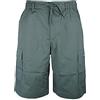Siry Work Sea Barrier Bermuda Uomo Sport con TASCONI Art Marea (Grigio, M)